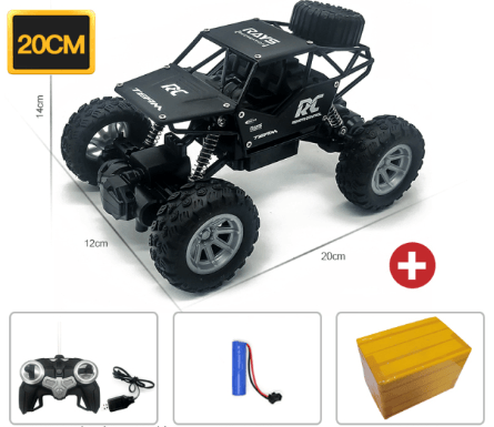 Carrinho De Controle Remoto 4x4 Off Road Grande