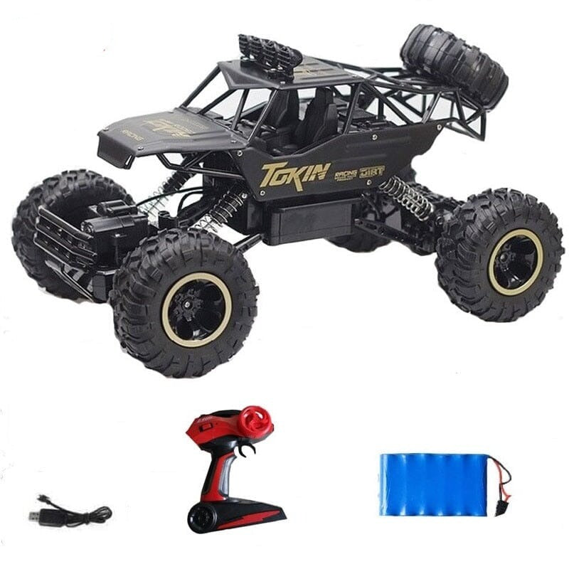 Carrinho De Controle Remoto 4x4 Off Road Grande