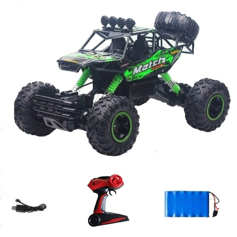 Carrinho De Controle Remoto 4x4 Off Road Grande