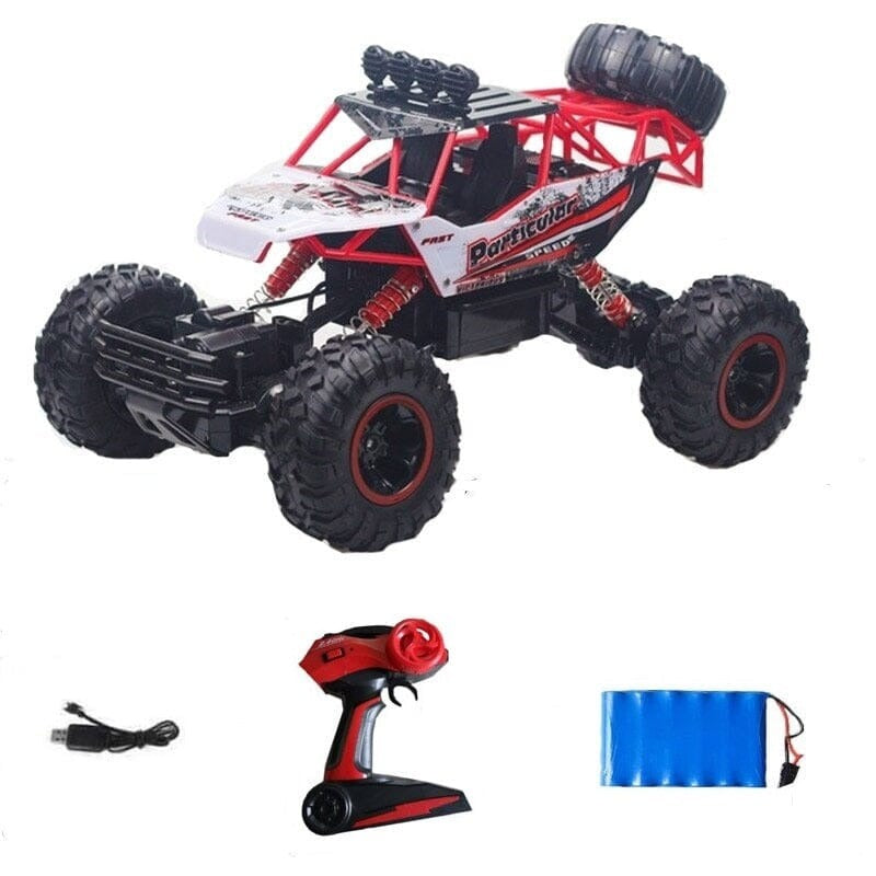 Carrinho De Controle Remoto 4x4 Off Road Grande